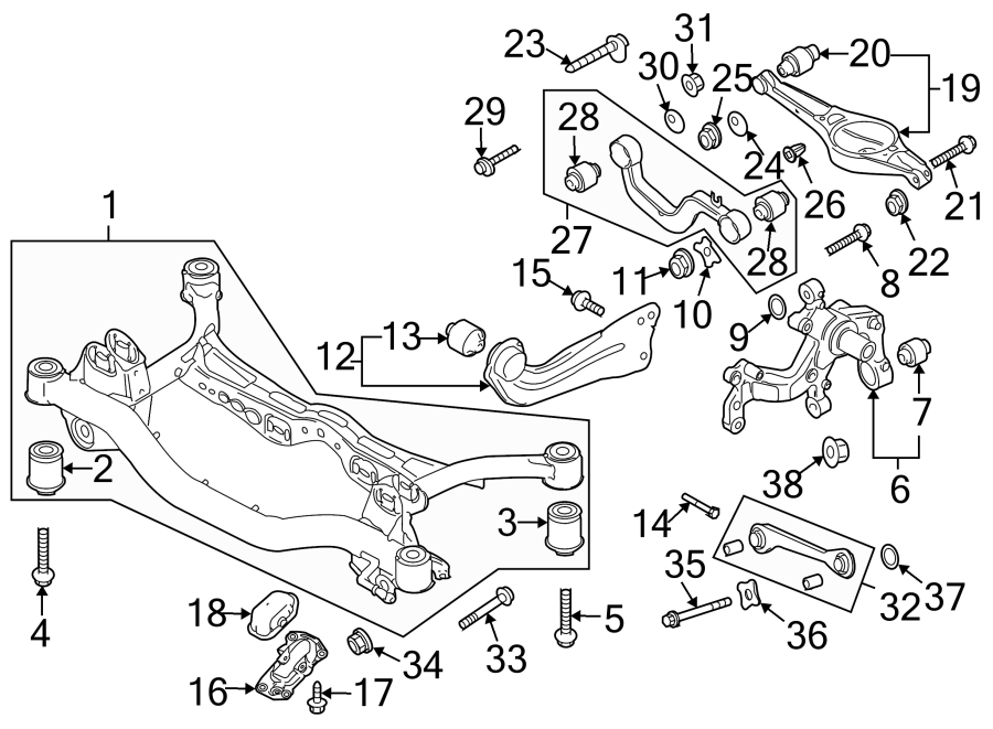 Trailing Arm 3C0-505-224-A - View 2