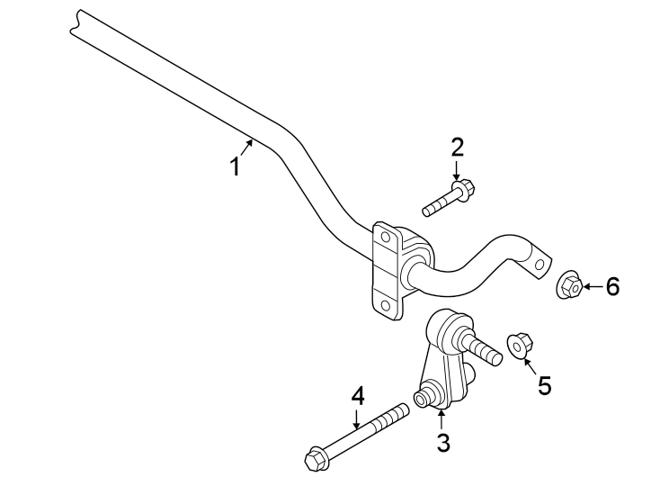 Stabilizer Bar 5Q0-511-305-BF - View 4