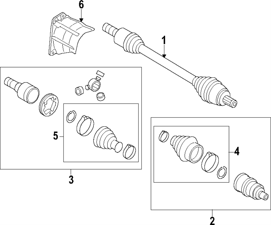 Inner Joint Assembly 3QF-498-103-D - View 4