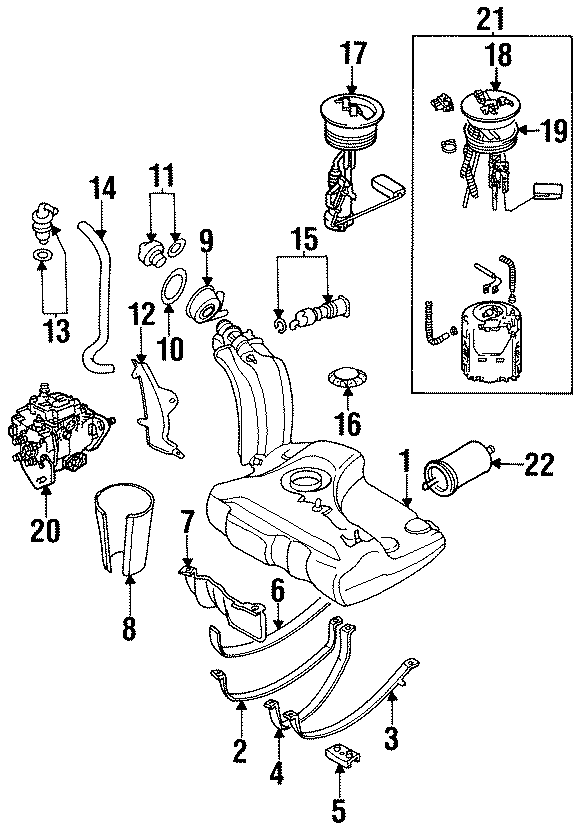 Diesel Fuel Injector Pump 028-130-115-GX