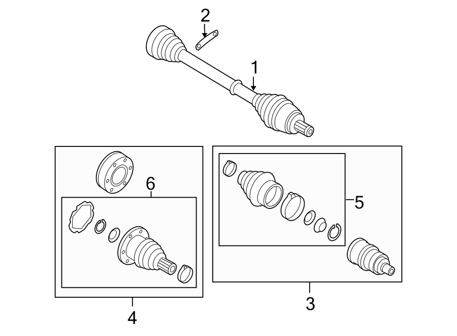 Inner Joint Assembly 1K0-498-103-X - View 22