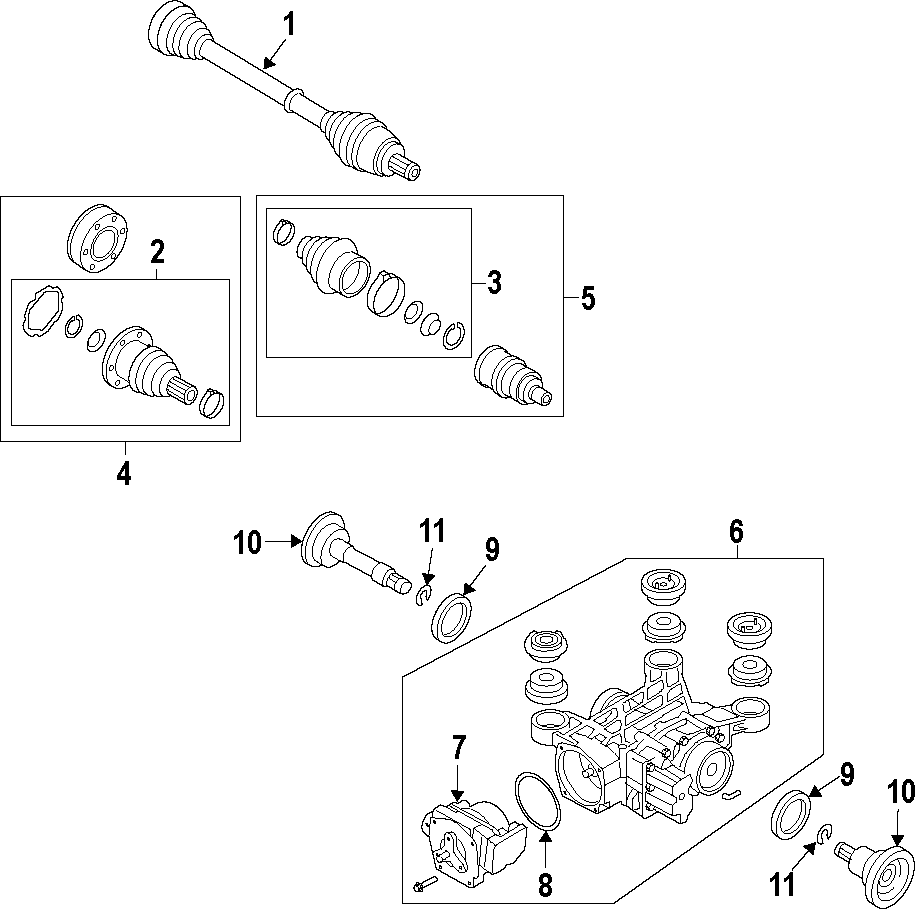 Propeller Shaft 1K0-521-101-P