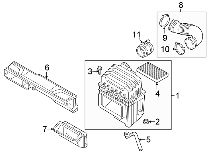 Mass Air Flow Sensor 03N-906-461 - View 4