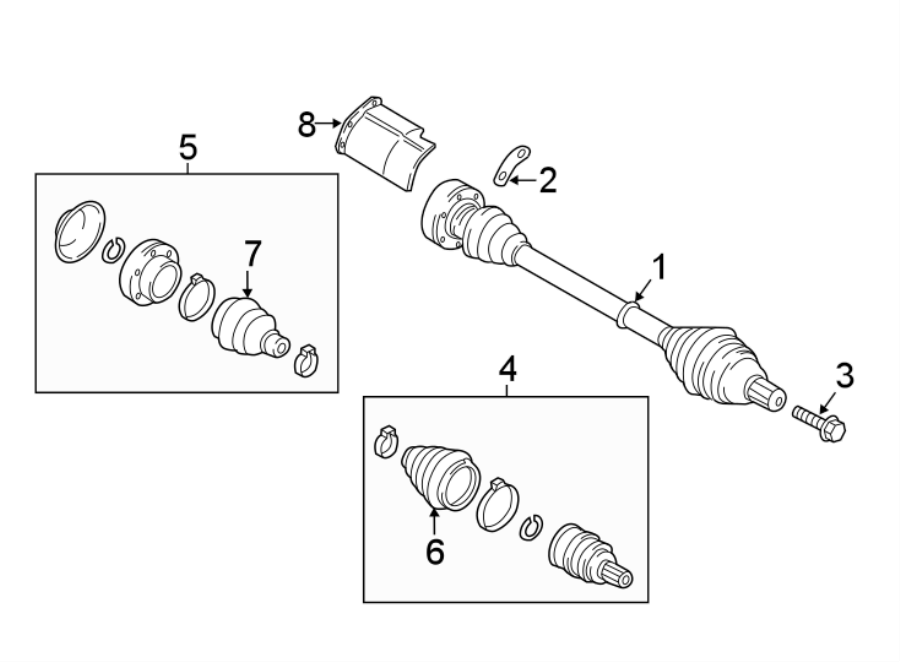 Inner Joint Assembly 5QM-498-103-C - View 6