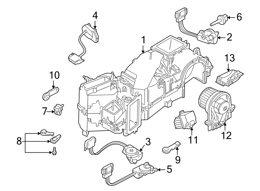 HVAC Air Inlet Door Actuator 1J1-907-511-E - View 3