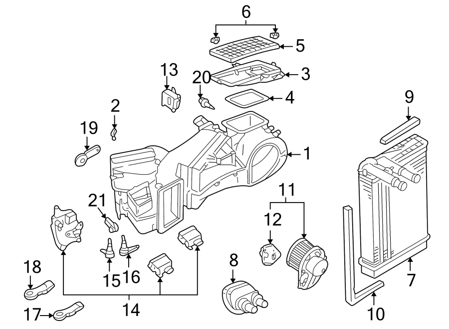 Heater Core Seal 321-819-069-C
