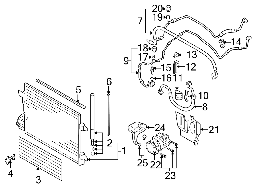 Compressor Bracket 036-260-883-B - View 2