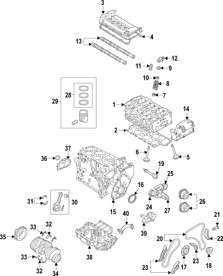 Crankshaft 03H-105-101-AD