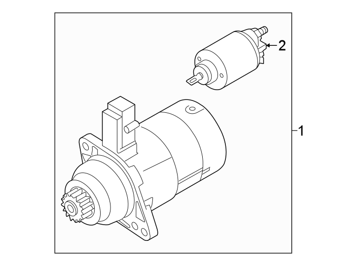 Starter Motor 0AM-911-024-AX - View 8