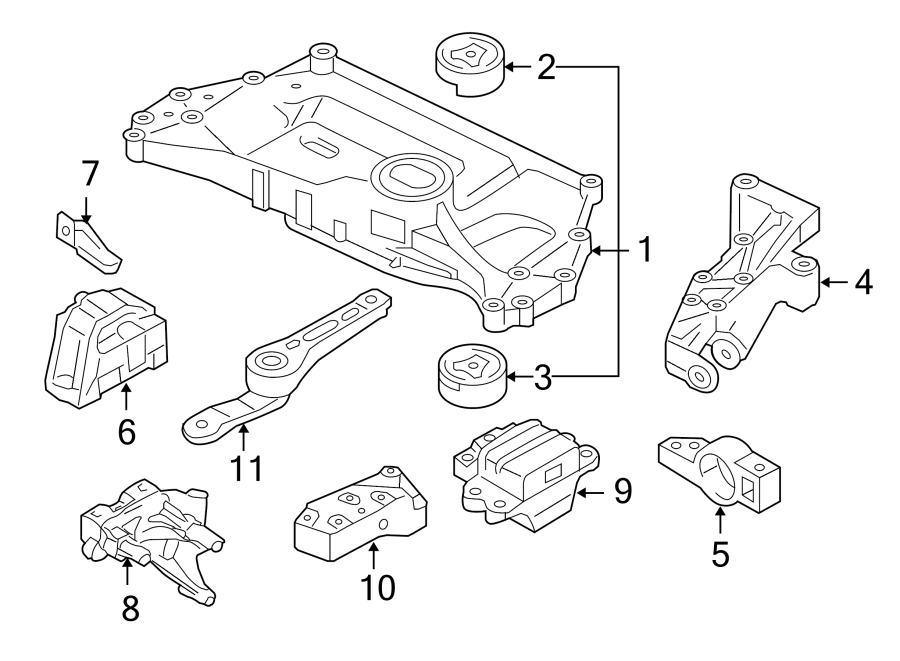 Support Bracket 03L-199-207 - View 12