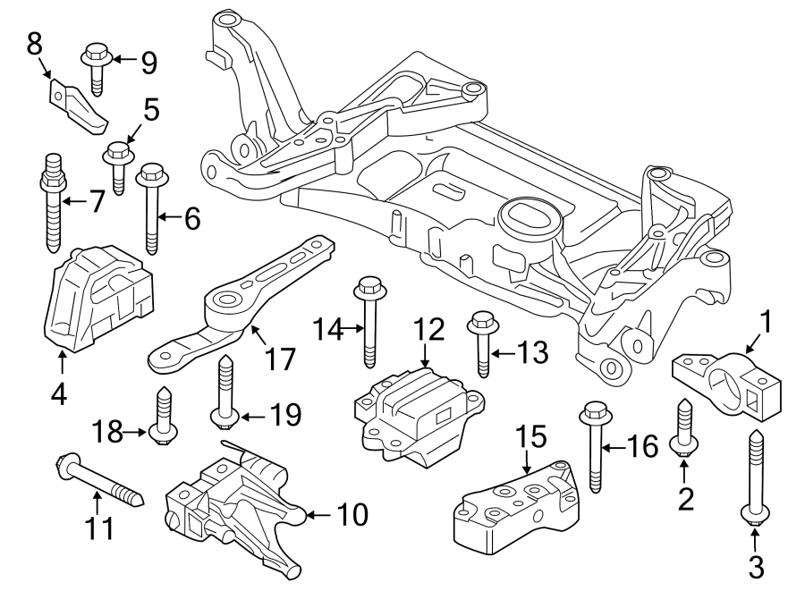 Support Bracket 03H-199-354 - View 6