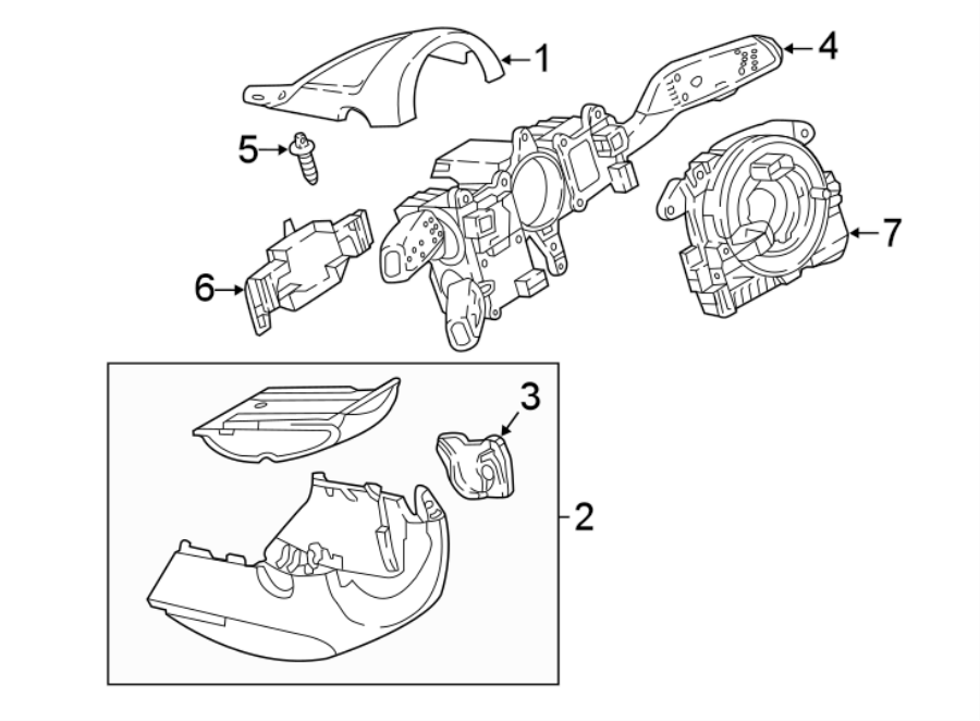 Steering Column Cover 3CN-858-560-82V - View 6