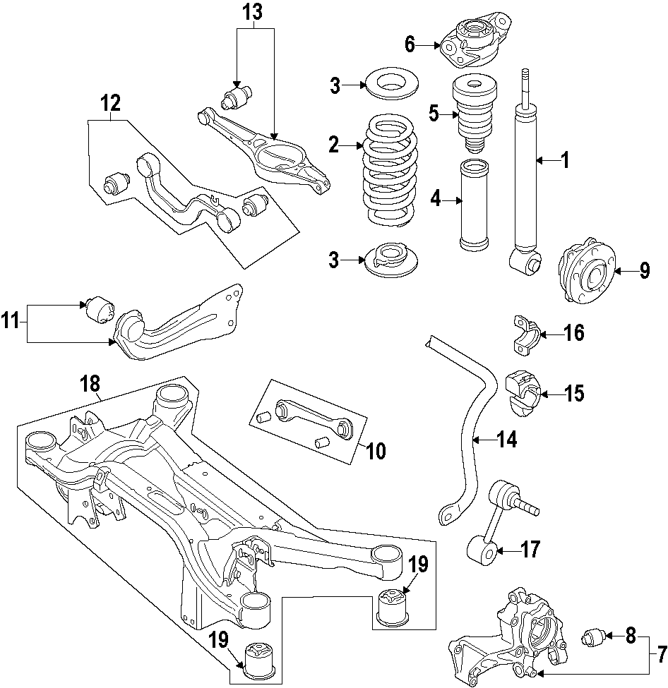 Trailing Arm 3C0-505-224-A