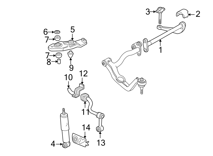 Torsion Bar 701-411-103-G - View 2