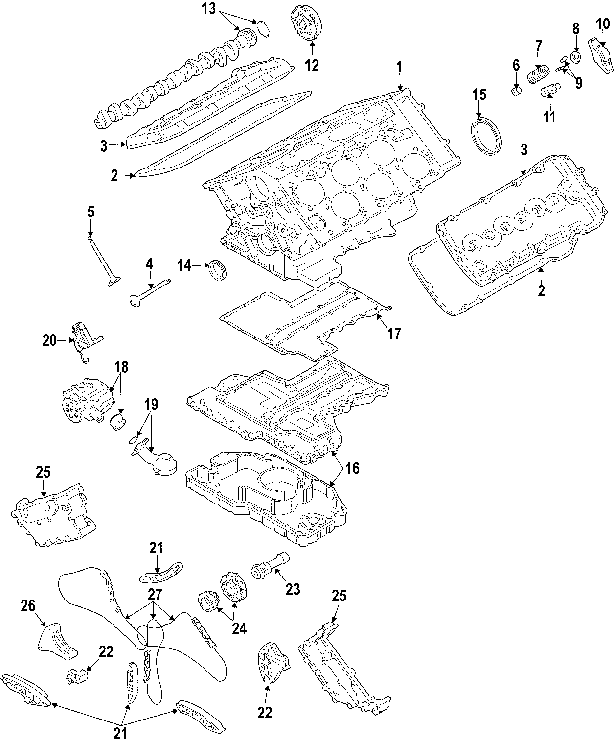 Oil Pan Gasket 07C-103-609-K - View 2
