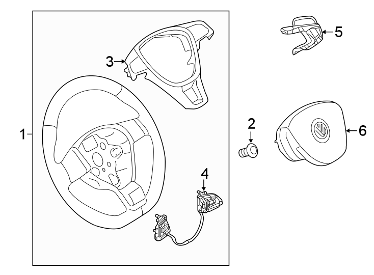 Steering Wheel 5GM-419-091-DP-UFY - View 8