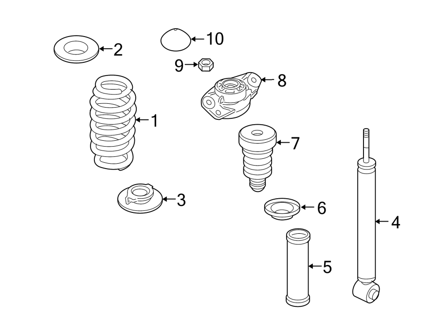 Shock Absorber 1K0-513-029-NG - View 5