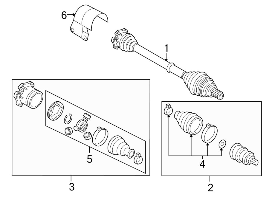 Axle Assembly 1Q0-407-272-B
