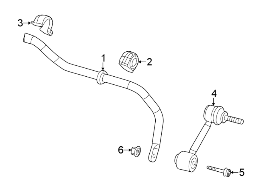 Stabilizer Bar 1K0-511-409-BL - View 6