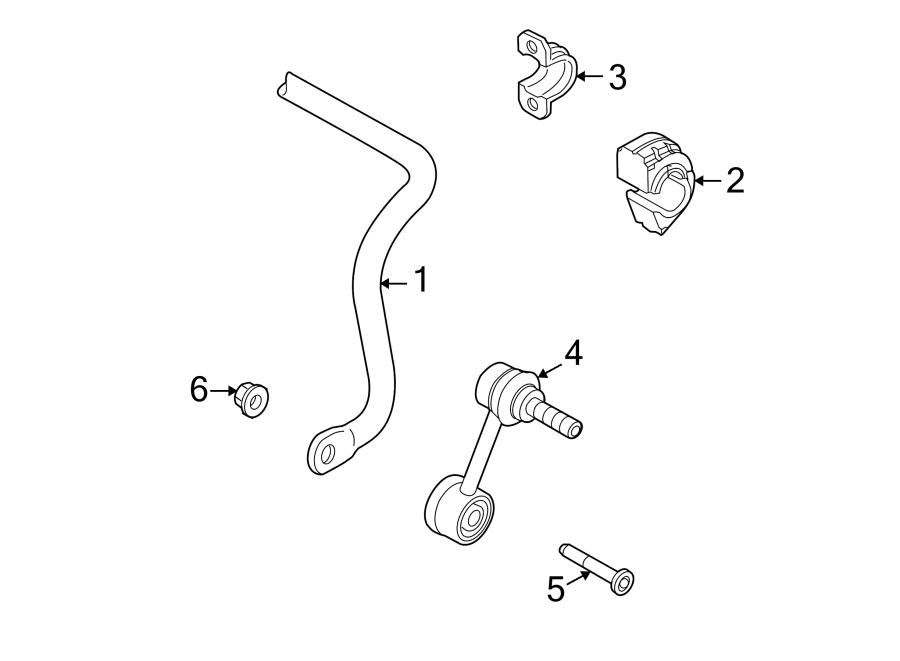 Stabilizer Bar 1K0-511-409-BF - View 2