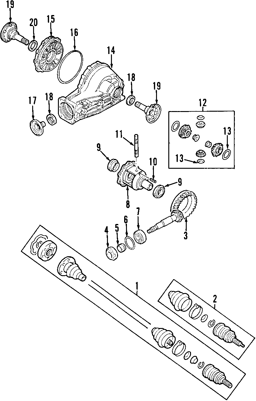 Differential Assembly 01R-500-044-F