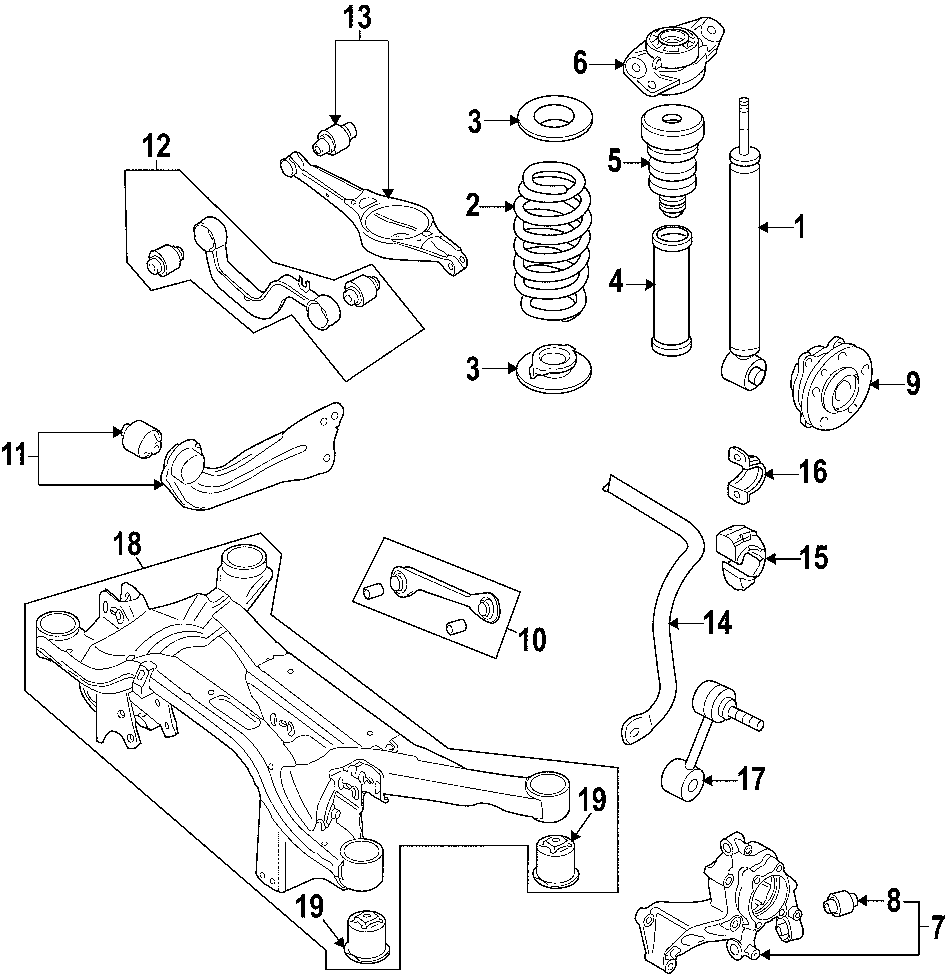 Shock Absorber 3C0-513-049-CE