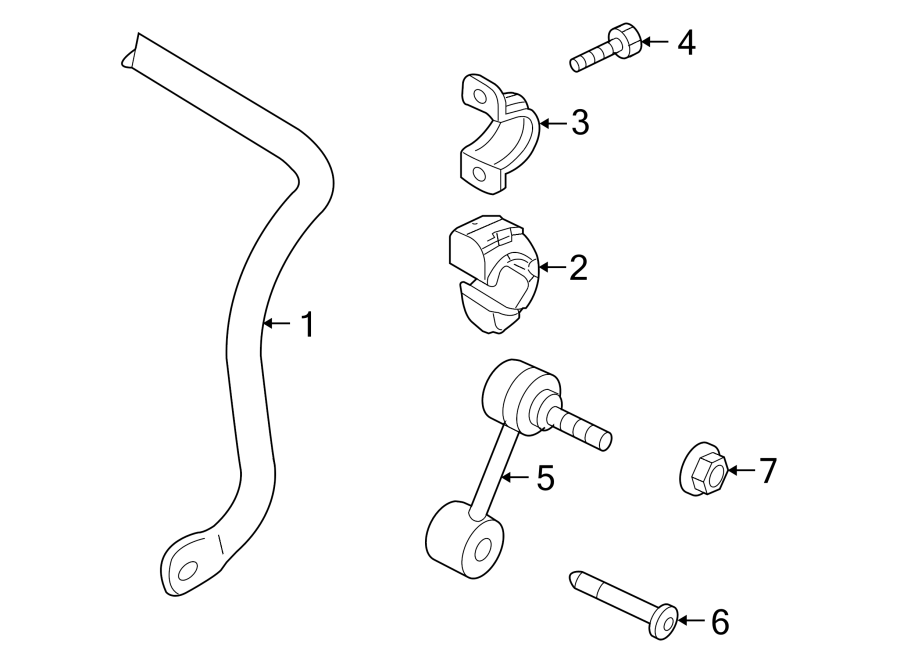 Stabilizer Bar 3C0-511-409-A - View 2