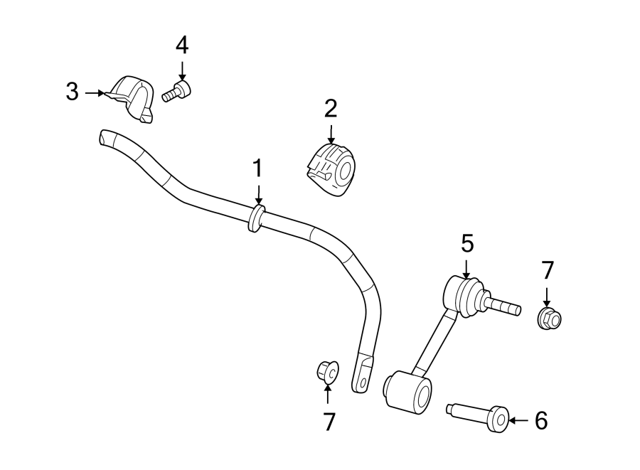 Stabilizer Bar 1K0-511-409-BP - View 8