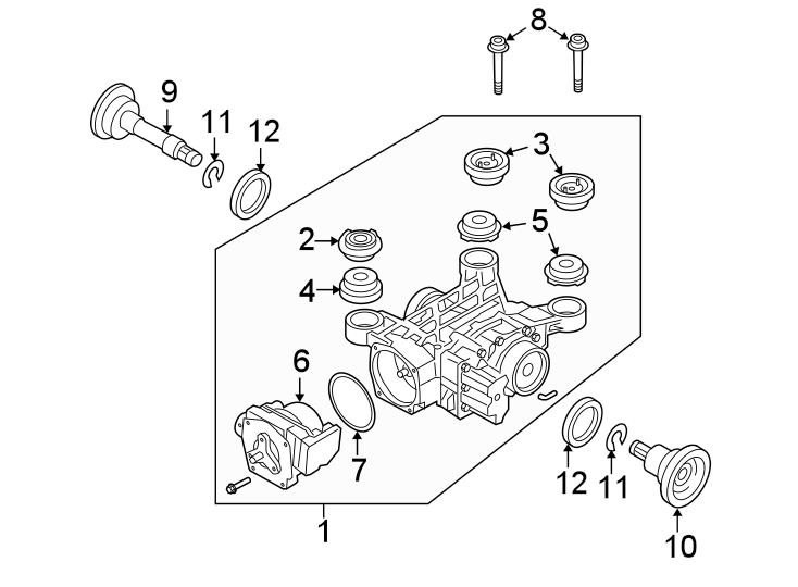 Differential Assembly 0CQ-525-010-BA