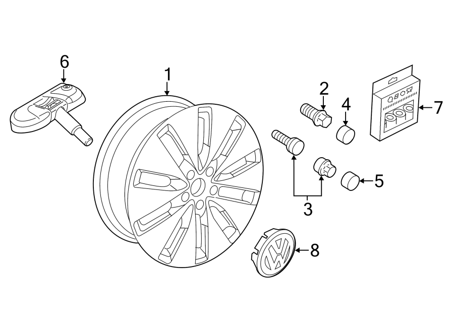 Wheel Bolt WHT-001-814-B-521 - View 13