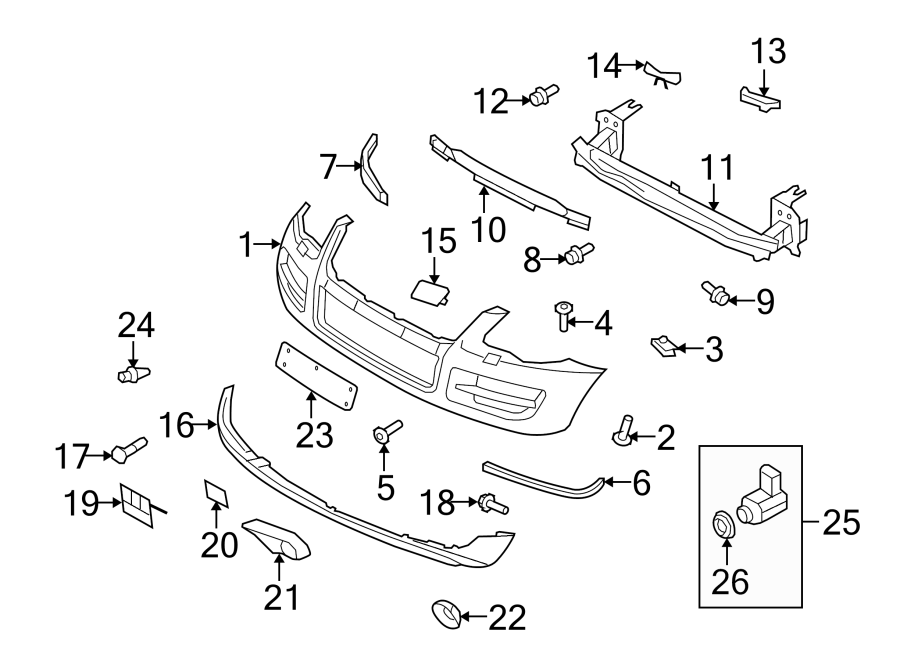 License Bracket 7L6-807-287-S-9B9 - View 4