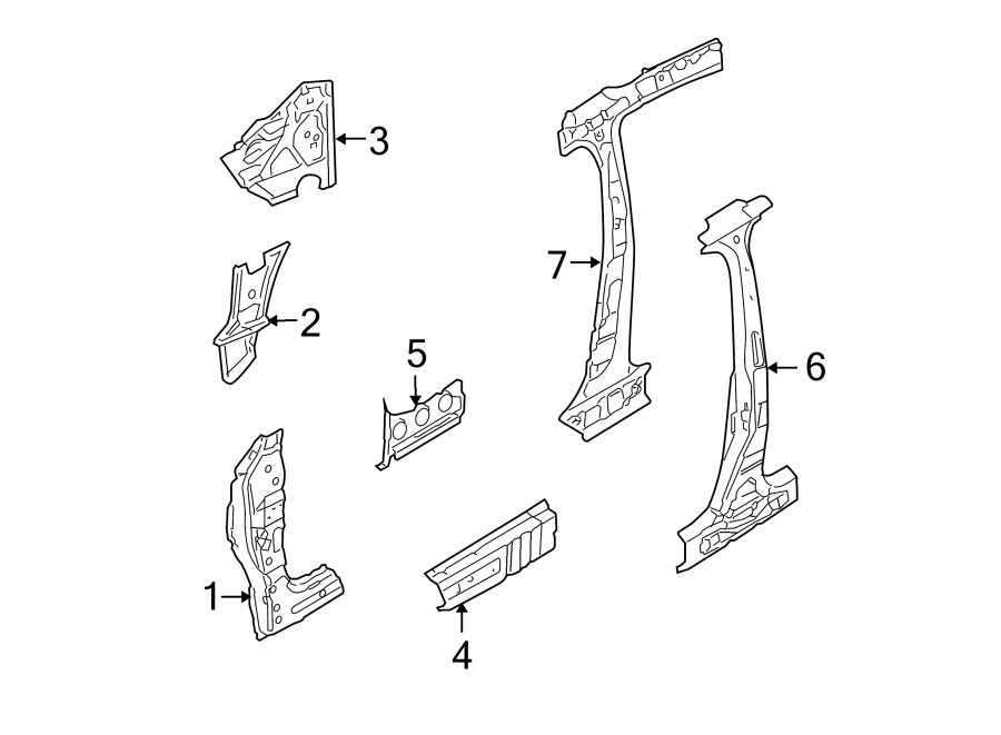Body B 1K9-809-223-A - View 4