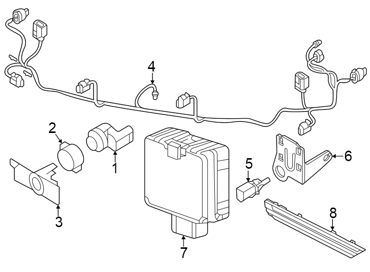 Radar Sensor 5WA-907-561 - View 3