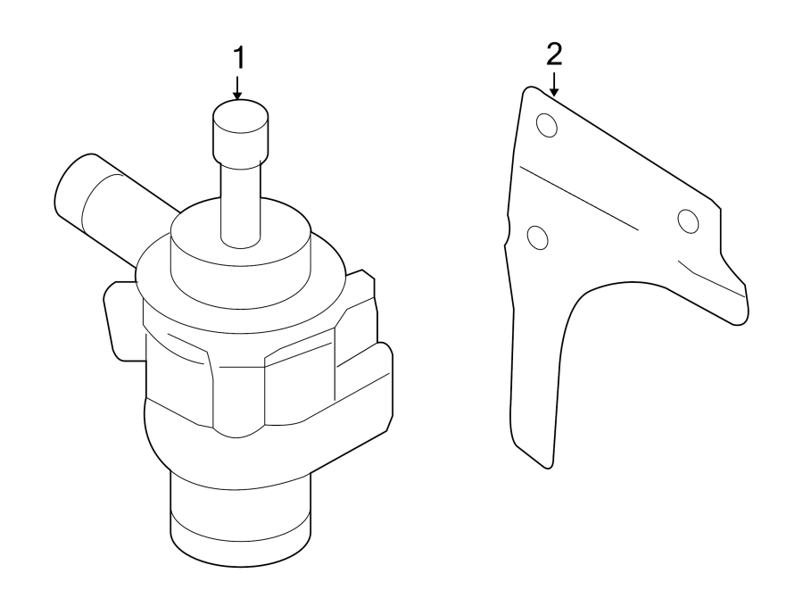 Auxiliary Pump Bracket 1K0-121-093-AR - View 13