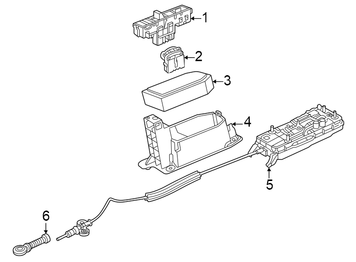 Shift Housing 3CN713059 - View 2