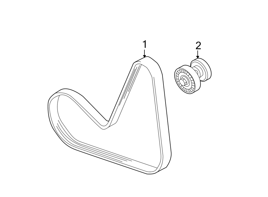 Accessory Drive Belt Tensioner Assembly 038-903-315-AN - View 13
