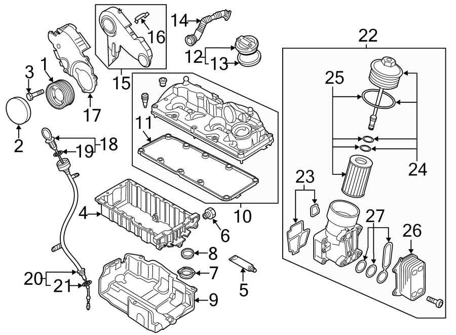 Manifold Gasket 03L-129-717-E - View 2