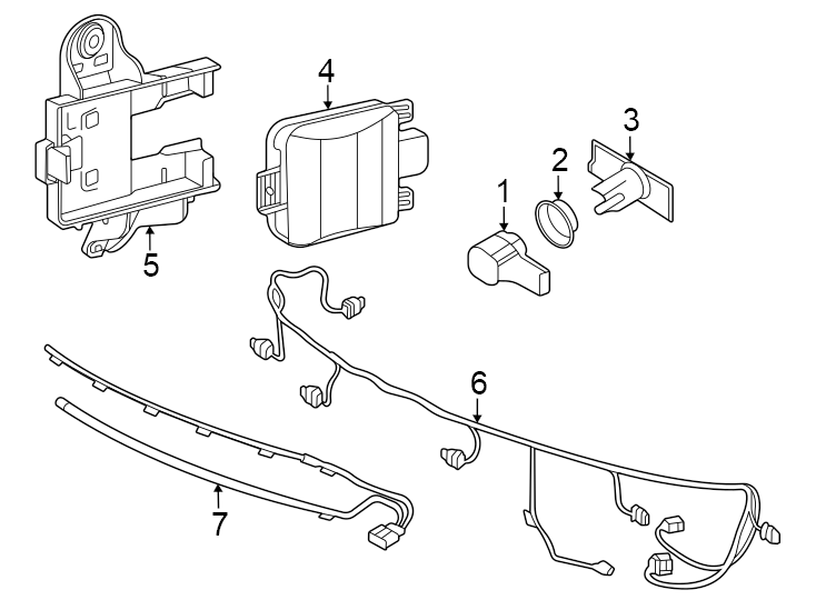 Park Sensor 5WA-919-275-B-GRU - View 2