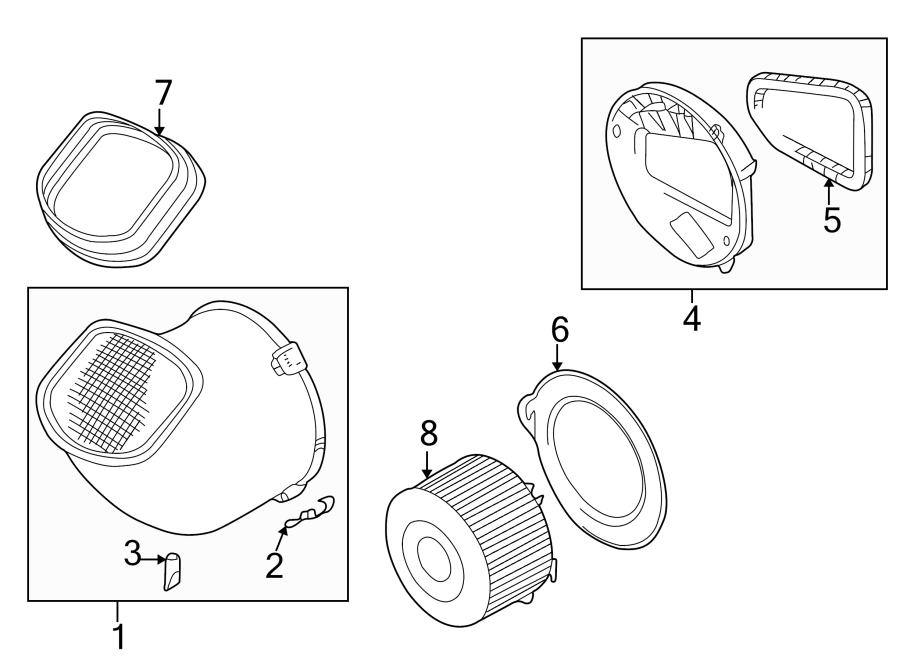 Air Filter 7D0-819-989 - View 5