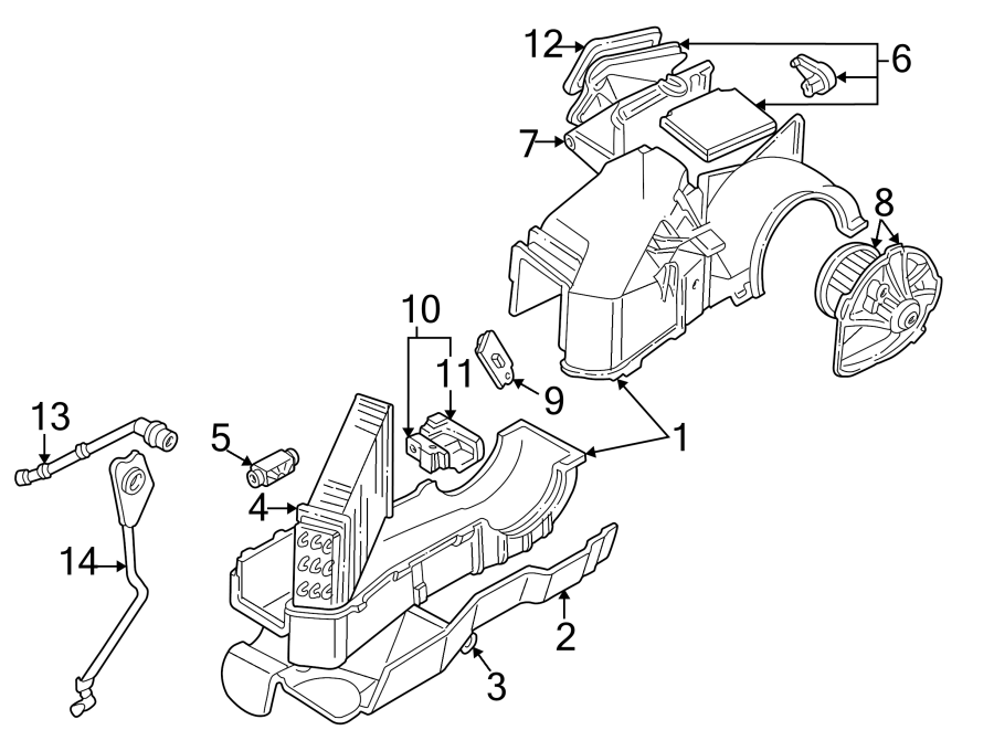 Thermostat Unit 191-959-281 - View 2