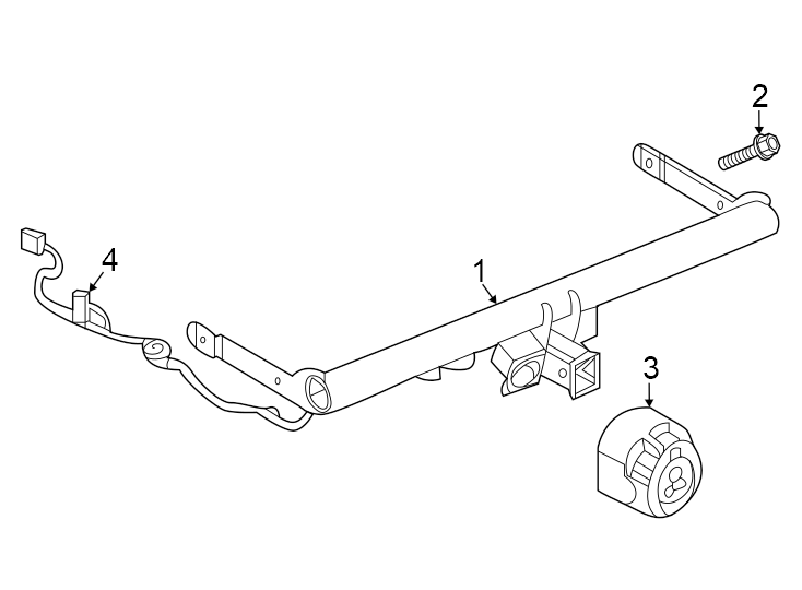 Trailer Hitch 3CM-803-881-H - View 2