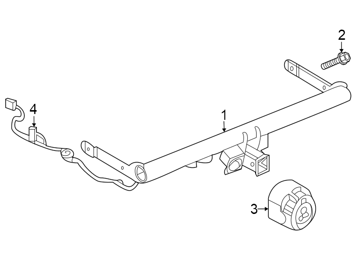 Trailer Hitch 3CM-803-881-H