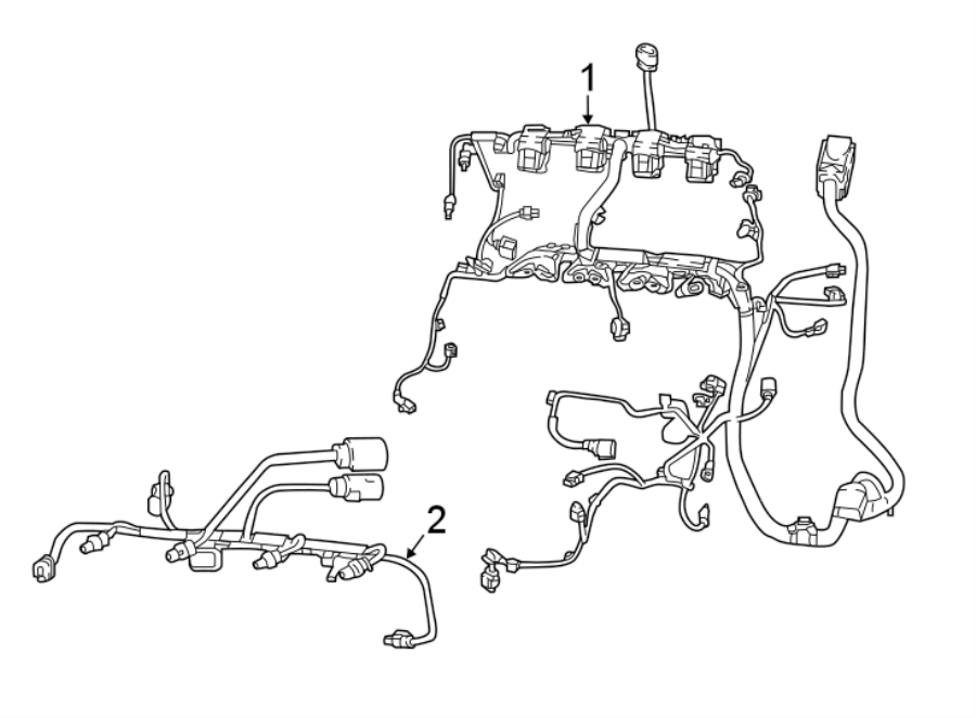 Engine Harness 06K-971-627-BJ - View 14