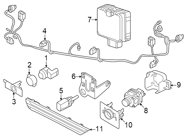 Radar Sensor 5WA-907-561
