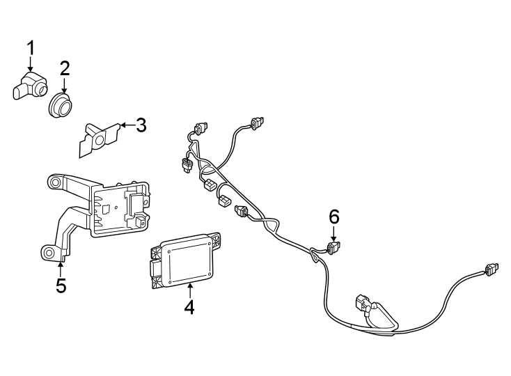 Harness 5H0-971-104-Q - View 2