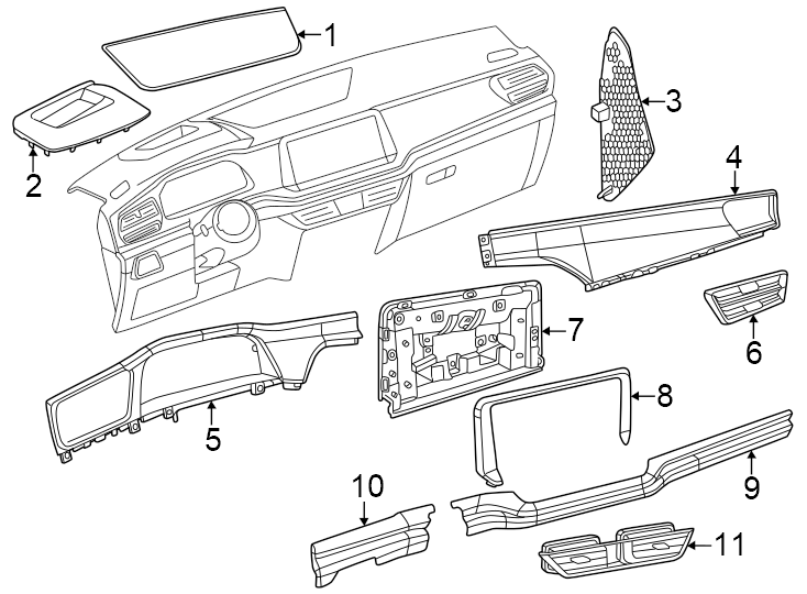 Lower Trim 3CN858417LKIX