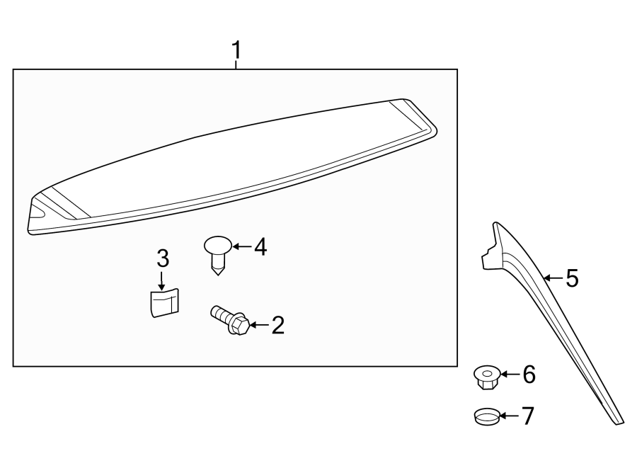 Spoiler Assembly 5G6-827-940-041 - View 8