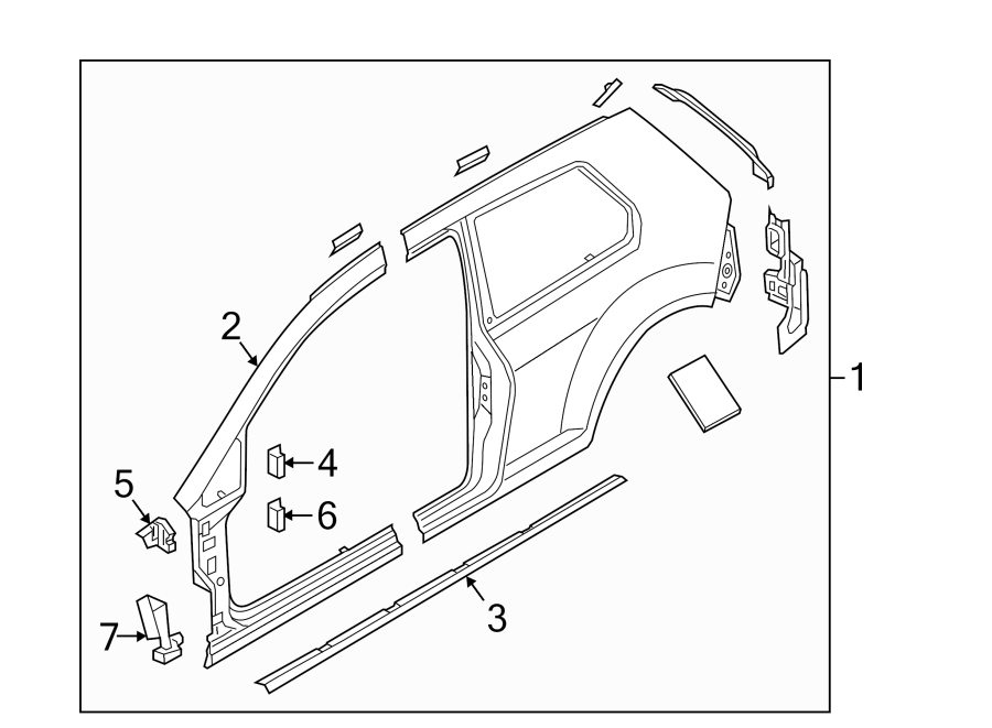 Filler Plate 5G3-809-342 - View 5