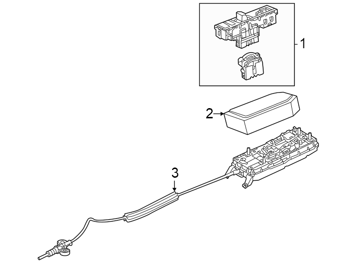 Shift Actuator 5H0-713-059-Q