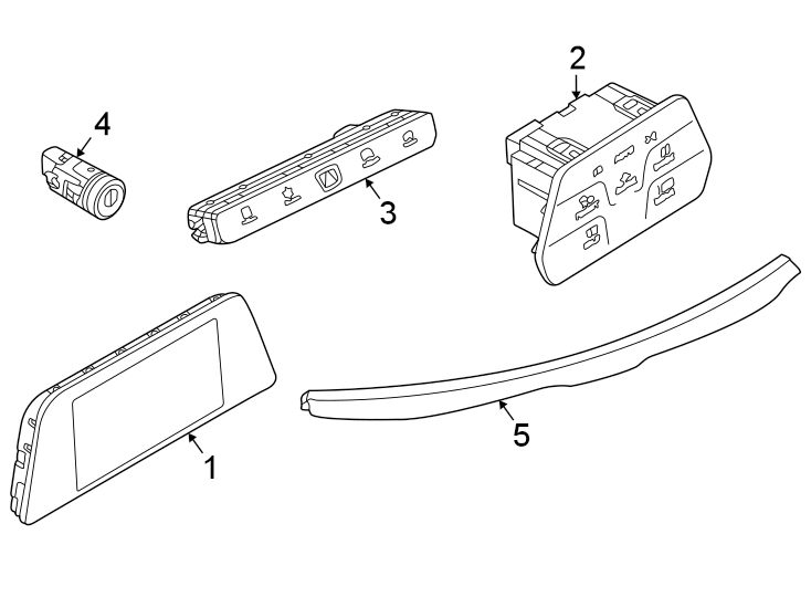 Headlamp Switch 10A-941-193-AA-WVQ - View 4